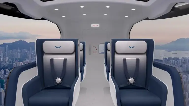 ¿Irías al trabajo en un drone?: cómo es el nuevo vehículo volador que puede transportar hasta cuatro personas