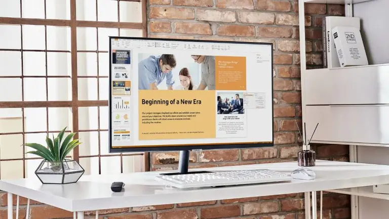 Una computadora en tu TV: el nuevo "Smart Monitor" de Samsung tiene Wifi y ejecutiva Office y apps