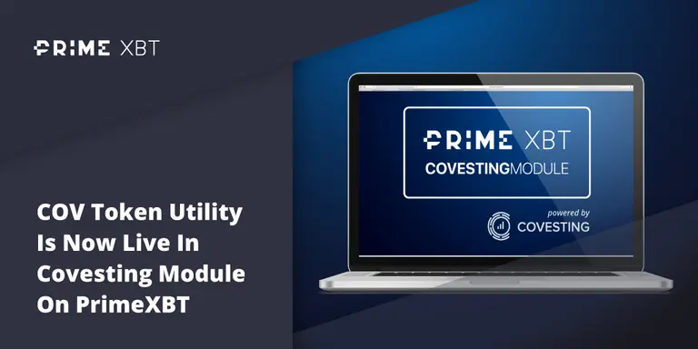 El token de uso COV está ahora disponible en el módulo Covesting en PrimeXBT