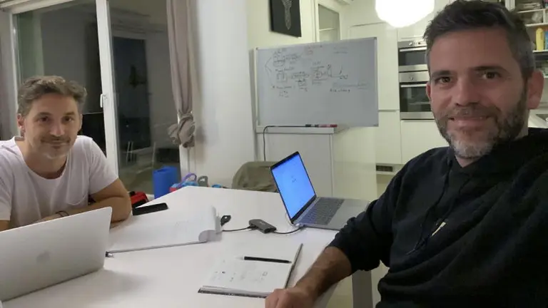 Lucas Lain (izq) y Gabriel Gruber (der), CTO y CEO de Exactly