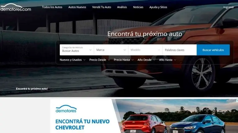 Otra firma que se va del país: DeMotores cierra histórico sitio especializado en venta de autos