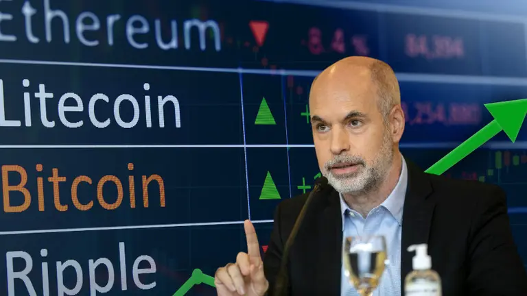 El "plan cripto" de Larreta: cómo vas a pagar impuestos con divisa digital y cuál es la opinión de los exchanges