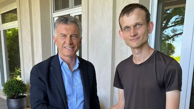 Vitalik Buterin en Argentina: fue recibido por Mauricio Macri, y hablaron del ecosistema cripto