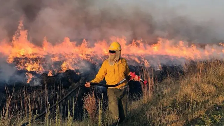 Cómo donar a los bomberos que combaten el incendio en la Patagonia a través de Mercado Pago
