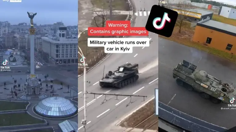 Invasión rusa en Ucrania: ¿por qué algunos expertos la llaman la "guerra de TikTok"?