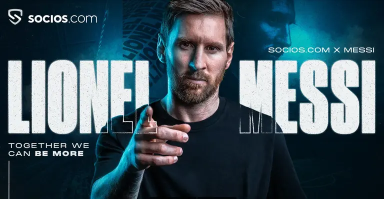 Messi se transformó en "Embajador Global" de una importante empresa de criptomonedas