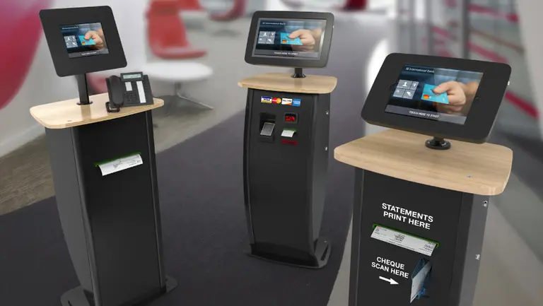 Los quioscos surgen como alternativa al cierre de sucursales bancarias