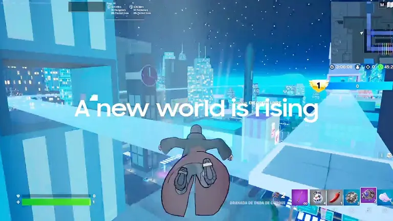 Samsung ya tiene su propio lugar en el metaverso con Fortnite