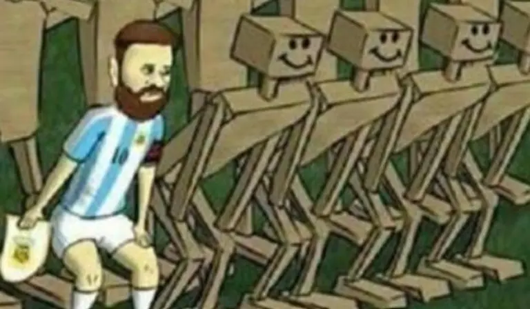 La increíble derrota de Argentina en el debut del Mundial y los infaltables memes