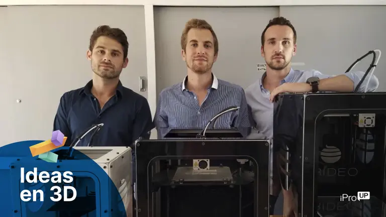 Dos franceses, un belga y un éxito en Argentina: historia de Trideo y cómo te ayuda a armar tu "fábrica" 3D