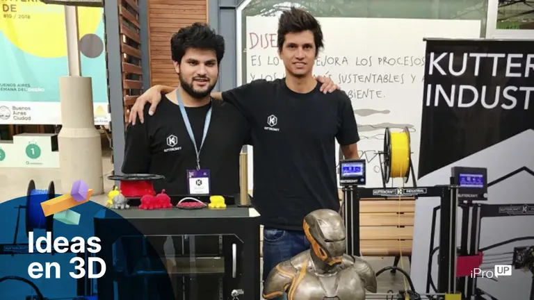 Startup 3D vende impresoras a todo el país y asesora a todo tipo de industrias: la historia de Kuttercraft