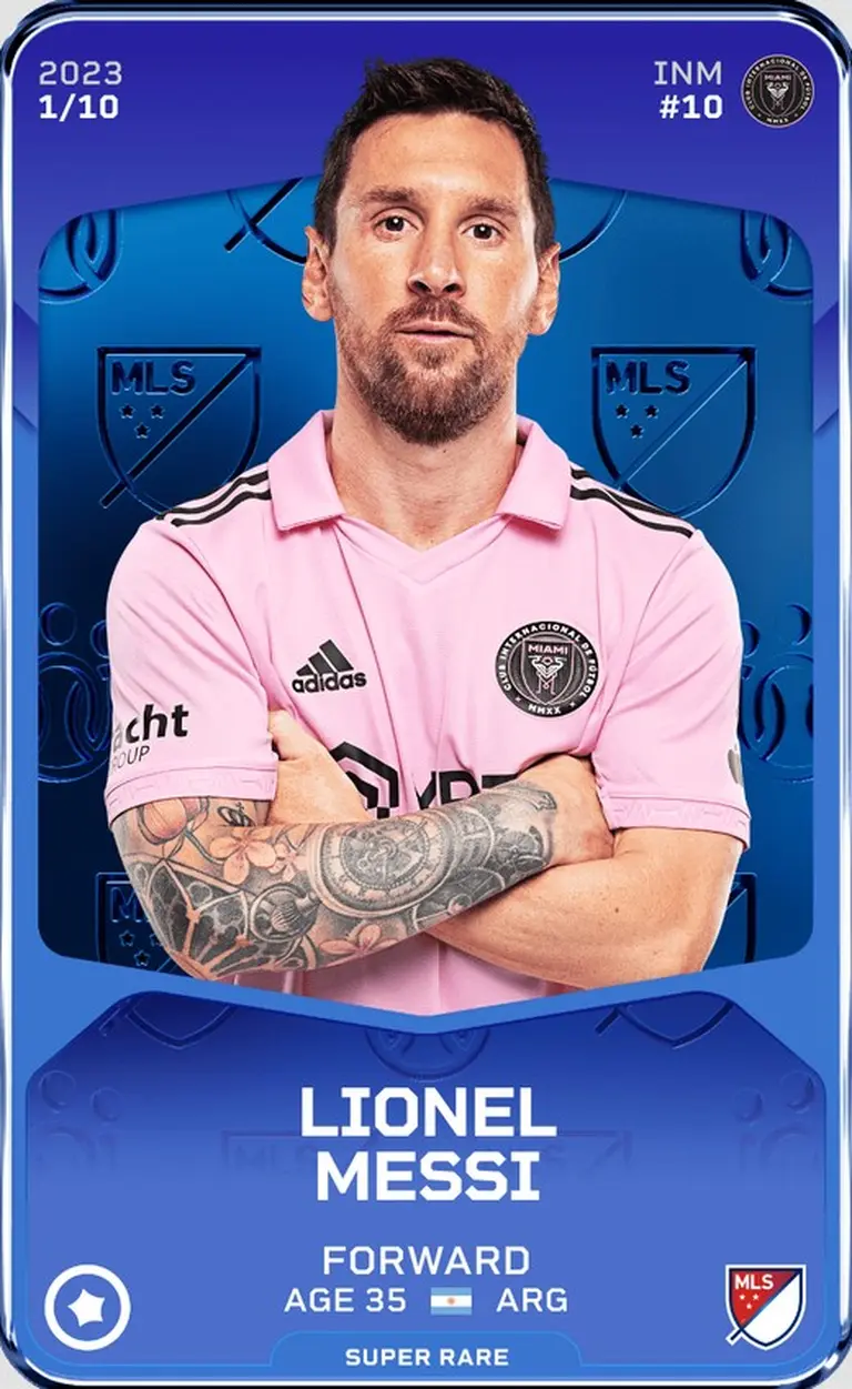 Cuánto vale y cómo comprar el NFT de Lionel Messi del "Gran DT" cripto