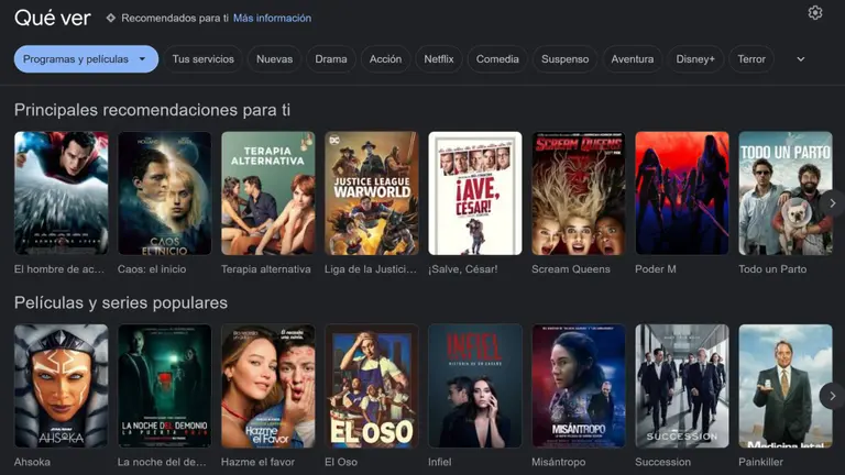 Google lanza una función gratuita para aprovechar al máximo tus plataformas de streaming