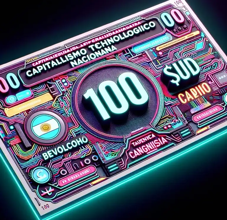 Así es "$UD", la nueva moneda nacional que propone Santiago Siri