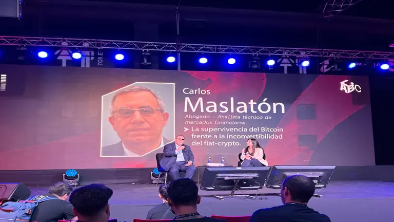 Bitcoin, dólares y pesos, según Carlos Maslatón: por qué cree que la criptomoneda es el mejor dinero