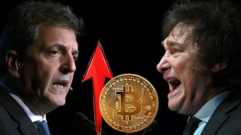 Javier Milei, nuevo presidente de la Argentina: Bitcoin alcanza precio récord en pesos y llega a esta cifra