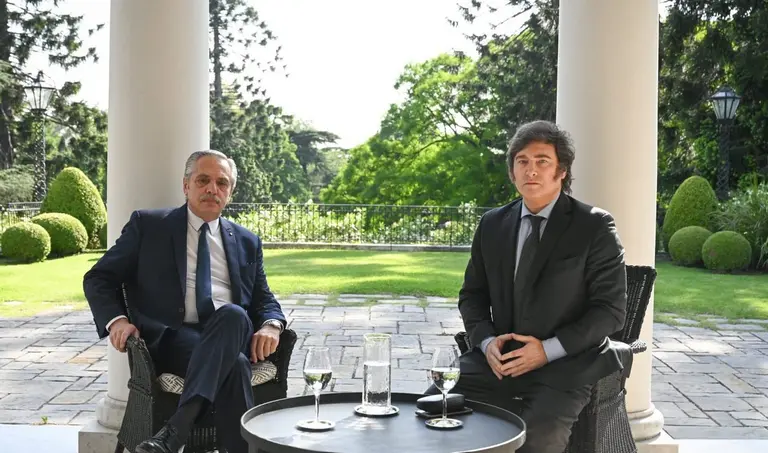 Alberto Fernández y Javier Milei inician la transición en Olivos: ¿qué se define?