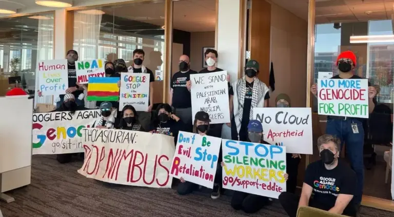 Google despide a empleados tras protestas por contrato con gobierno israelí