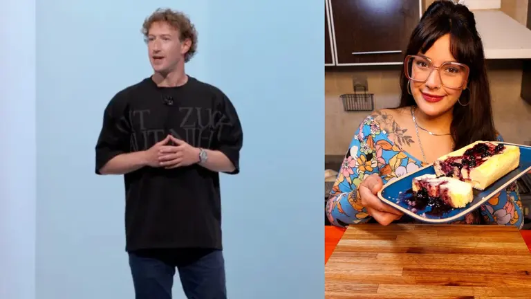 Mark Zuckerberg eligió a una cocinera del conurbano para anunciar una nueva función para Instagram