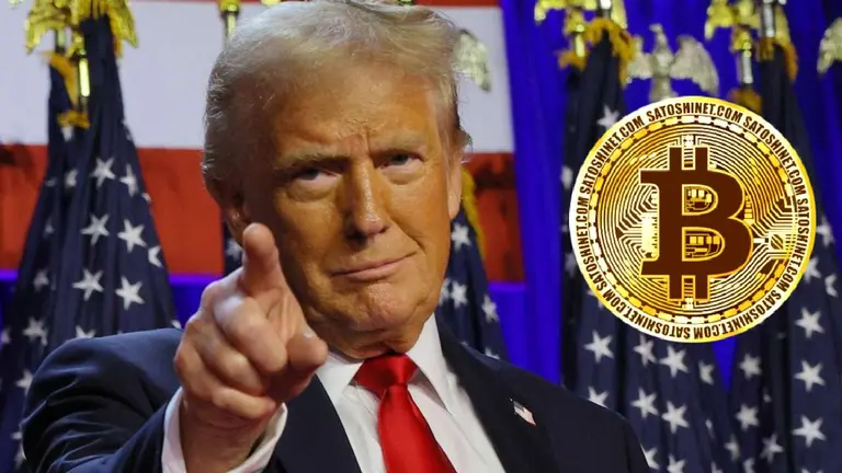 "¡De nada!": el posteo con el que Donald Trump celebró ¿y se atribuyó? el récord histórico de Bitcoin