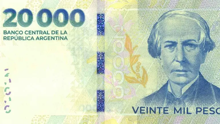 Comienza a circular el nuevo billete de $20.000: cómo es y qué medidas de seguridad trae