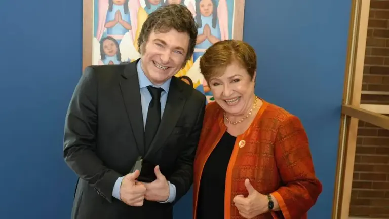 Javier Milei se reunió con la titular del FMI, Kristalina Georgieva, ¿en busca de un nuevo acuerdo?