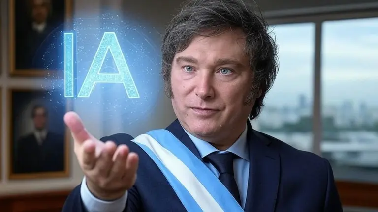 Por qué la caída del Riesgo País puede impulsar el "sueño IA" de Javier Milei