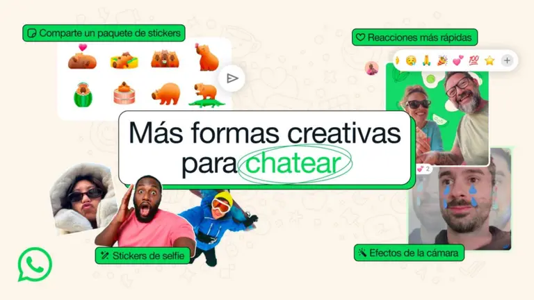 WhatsApp lanza nuevas formas de chatear en la aplicación