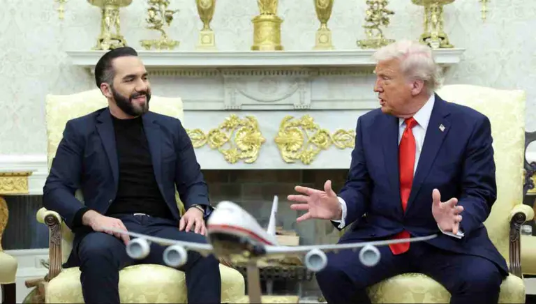 Trump y Bukele se reunieron, pero evitaron hablar de Bitcoin pese a su entusiasmo por la criptomoneda