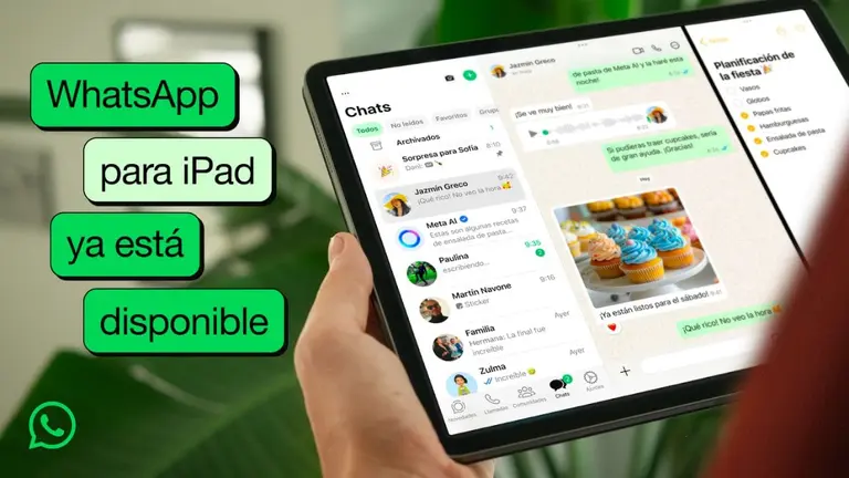 WhatsApp llega al iPad con pantalla dividida, total sincronización y mayor privacidad