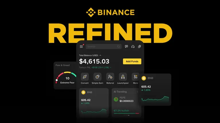 Los usuarios de Binance ahora pueden personalizar su experiencia con la nueva interfaz UI/UX potenciada por IA