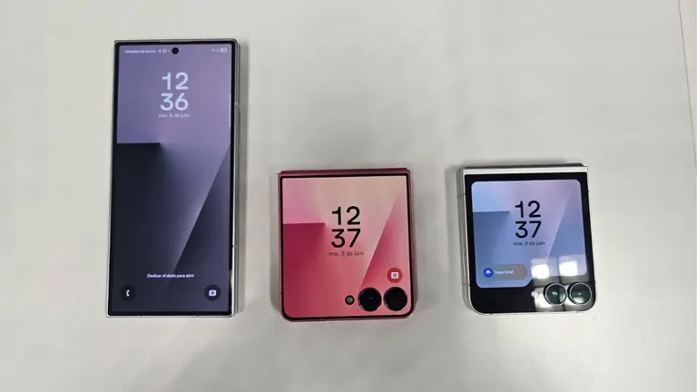 Samsung lanza otros tres plegables: Galaxy Z Fold 7 y dos nuevas versiones de Galaxy Z Flip 7