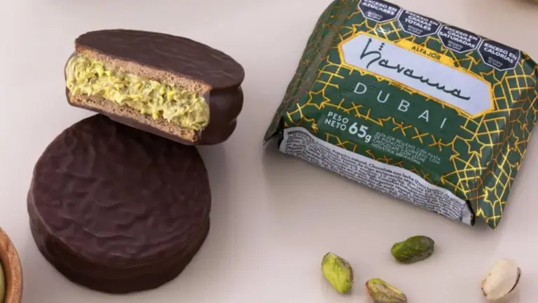 Cuánto cuesta el alfajor Dubai de Havanna para comprarlo online