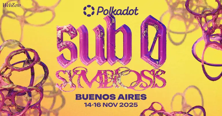 Polkadot elige Buenos Aires como sede de sub0 SYMBIOSIS, su gran evento Web3: fechas, lugar y entradas