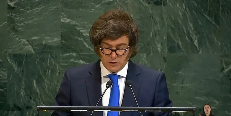 En la Asamblea de la ONU, Milei criticó el rol del organismo y defendió la libertad individual