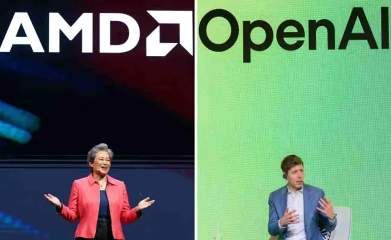 AMD y OpenAI firman una alianza para el desarrollo de chips para IA