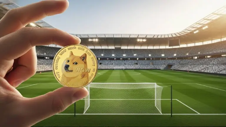 Dogecoin también se suma al mundo del deporte: fundación de la cripto invierte en este club italiano