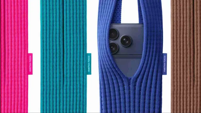 La funda de lujo que todos quieren: así es la iPhone Pocket de Apple, diseñada por Issey Miyake