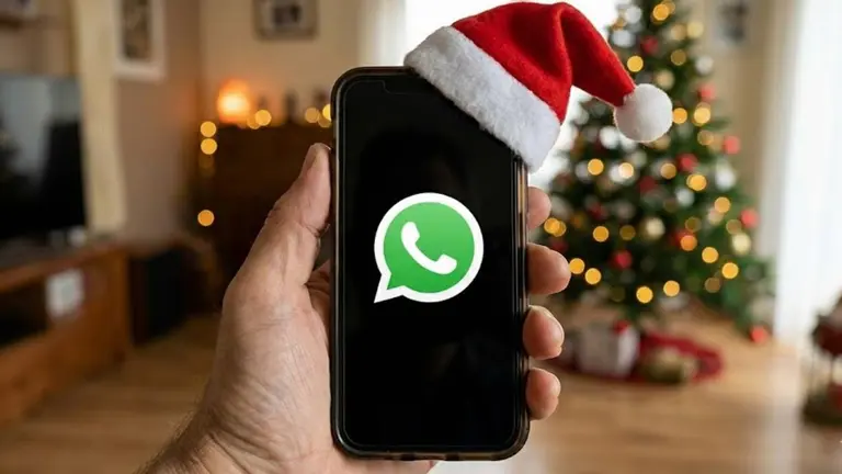 WhatsApp se viste para las fiestas: cómo activar el "Modo Navidad" en tu celular