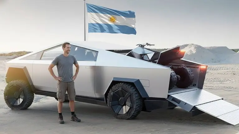Cuánto sale comprar y traer una Tesla Cybertruck: los precios desde la Argentina