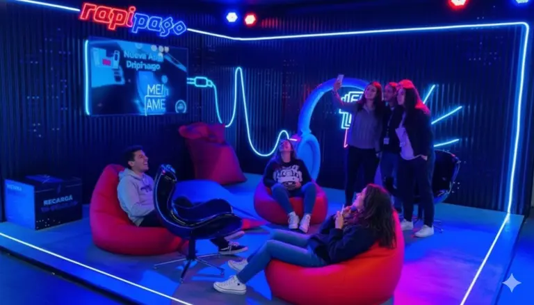 Rapipago refuerza su presencia en Movistar Arena con sorteos y experiencias para el público