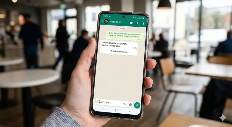 Binance activa canales oficiales de WhatsApp en Argentina y Latam para frenar estafas