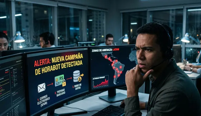 Alerta en América Latina: así actúa Horabot, el malware que va por tus claves bancarias