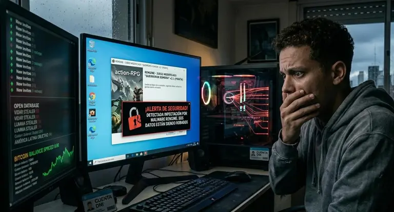 Alerta por RenEngine: el nuevo malware en software pirata que ya afecta a usuarios de América Latina