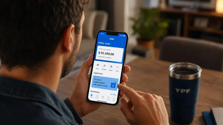 YPF lanza inversiones en su billetera y entra de lleno a competir con Mercado Pago