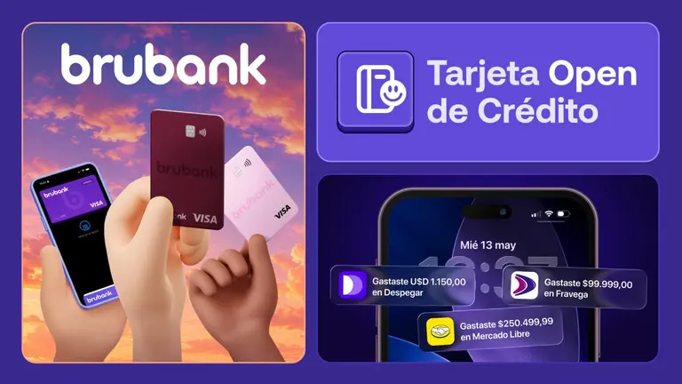 Sin Veraz ni recibo de sueldo: Brubank lanza una tarjeta de crédito única en Argentina