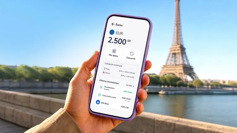Atención freelancers: Prex lanza cuenta virtual en euros para que argentinos cobren directo de Europa