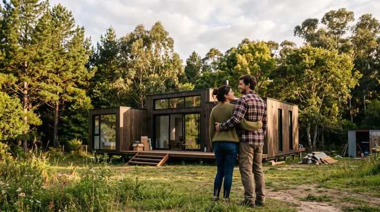 Una billetera digital permite financiar casas modulares en la Argentina