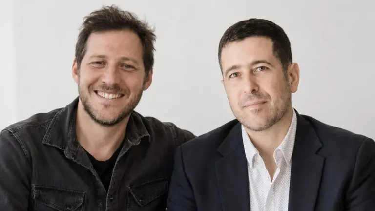 Hernán Gis y Sebastián Camiser, cofundadores de Nuez.app