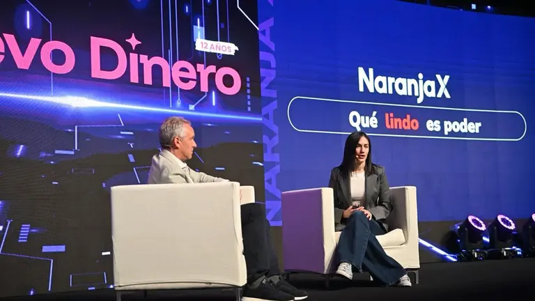 Victoria Minassian, Chief Product Officer de Naranja X en el panel de Nuevo Dinero